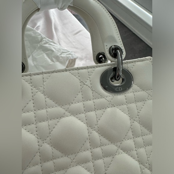 Lady dior Small with gunmetal hardware - Picture 5 of 12